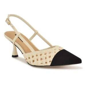 Nine West Railen Pointed Toe Slingback - Sz 9.5